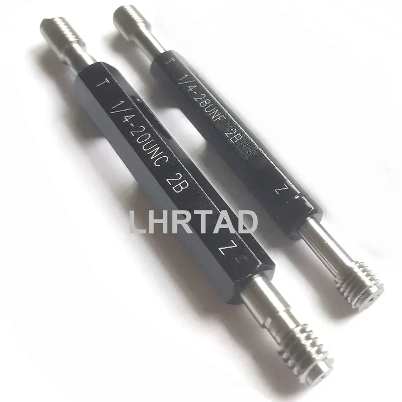 Unified thread gauge UN UNC1/4 Fine Screw threads plug gauges Gage 2B UNF UNEF UNS 1/4 1/4-28 gauge 1/4-32 1/4-36 1/4-40 1/4 20