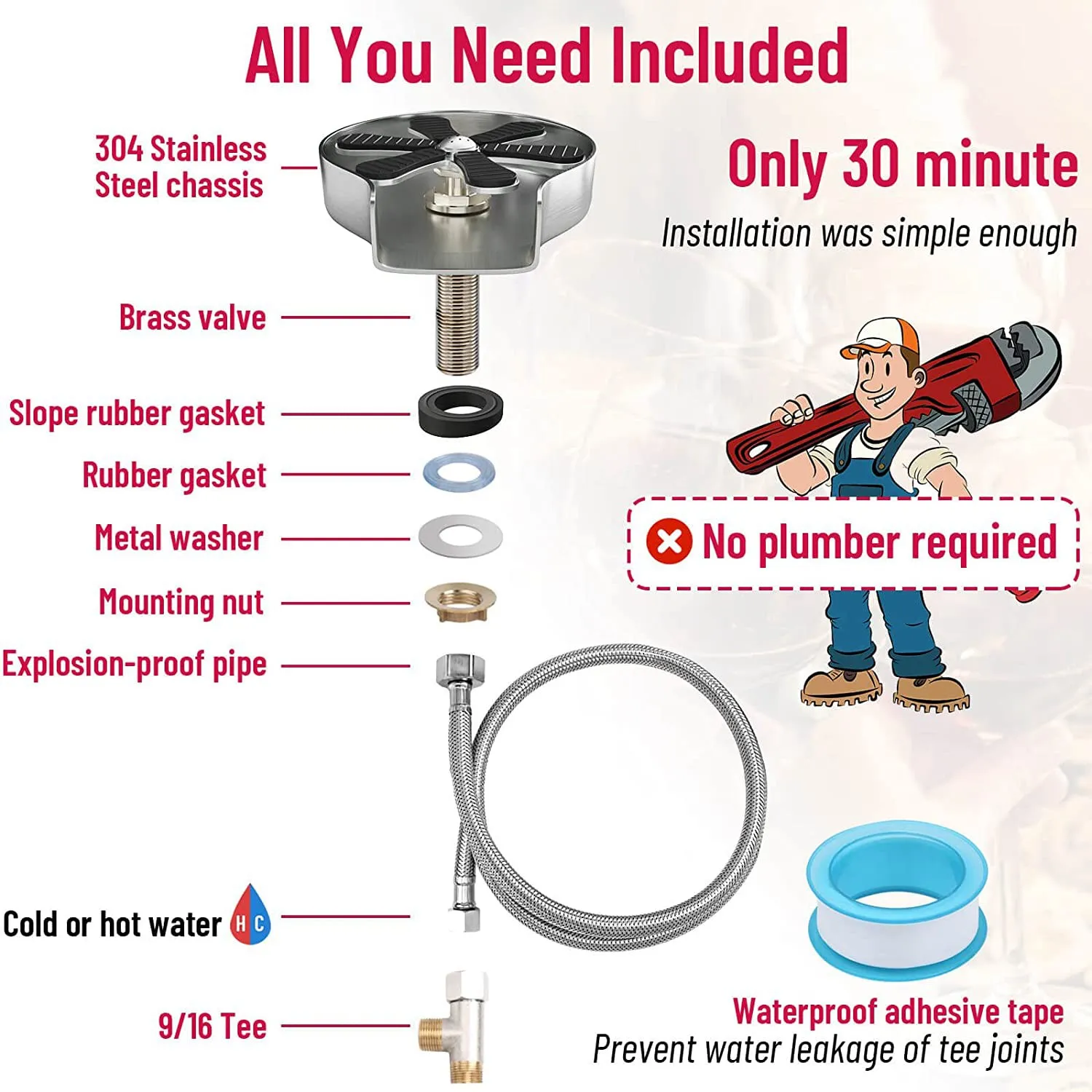 

Kitchen Sink Glass Rinser, Faucet Glass Rinser for Kitchen Sinks Stainless Steel Sink Cup Washer Baby Bottle Washer Cup