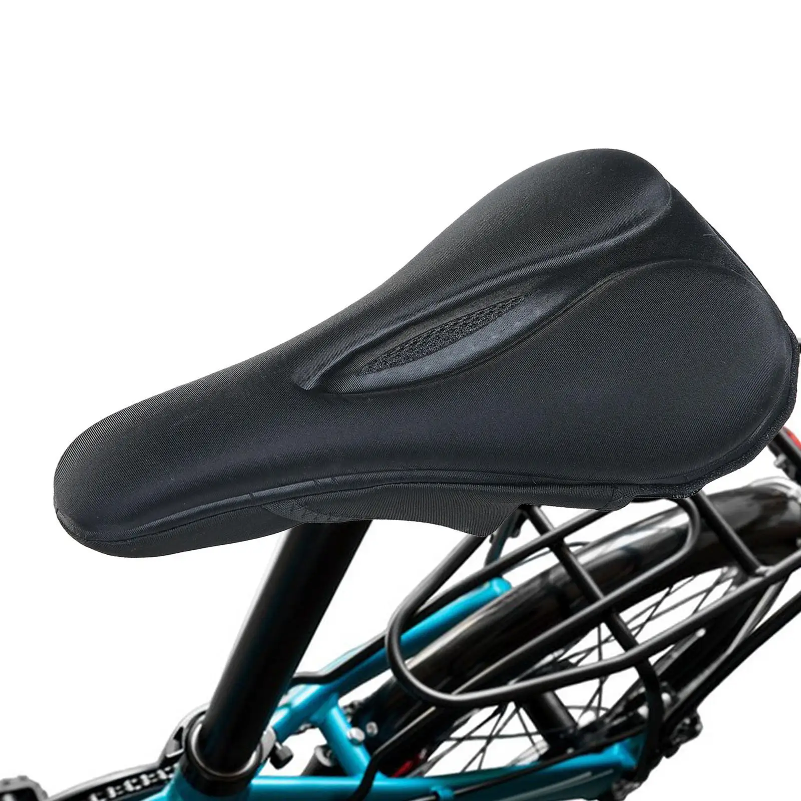 Bike Seat Cover Soft Seat Cushion Cover Bicycle Saddle Cover for Road Mountain Bike Adults Riding Stationary Bike Folding Bike