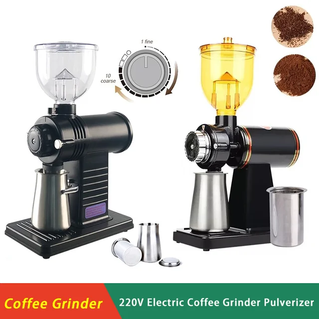 220V Small Flying Eagle Electric Coffee Grinder Motorized Coffee Grinder Single Serve Coffee Bean Pulverizer