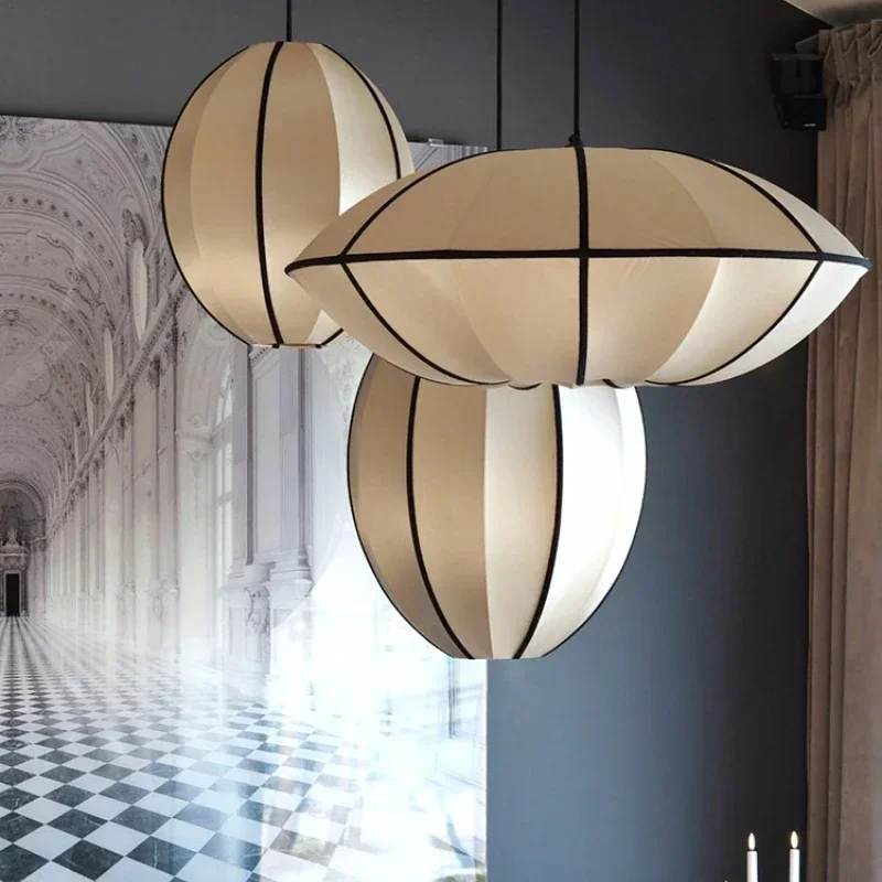 

Японская винтажная атласная светодиодная подвесная люстра E27