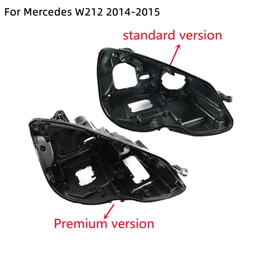 

NEW Headlight Housing Headlight Base Standard & Premium For Mercedes-Benz E Class W212 2014 2015 Headlight Back House