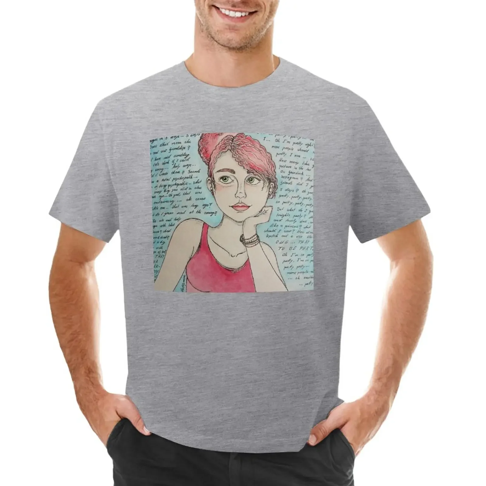 

Overthinking T-Shirt quick drying sports fans Short sleeve tee mens t shirts