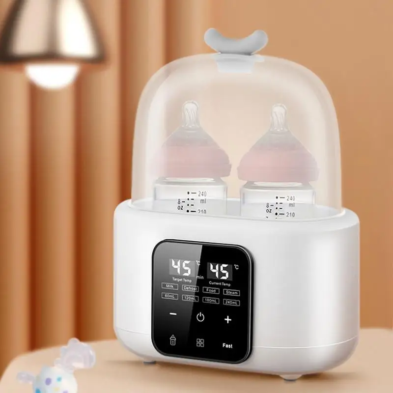 Milk Warmer For Baby Smart Accurate Temperature Control Breast Milk Warmer Defrost Baby Bottle Heater Home Food Streamer For New