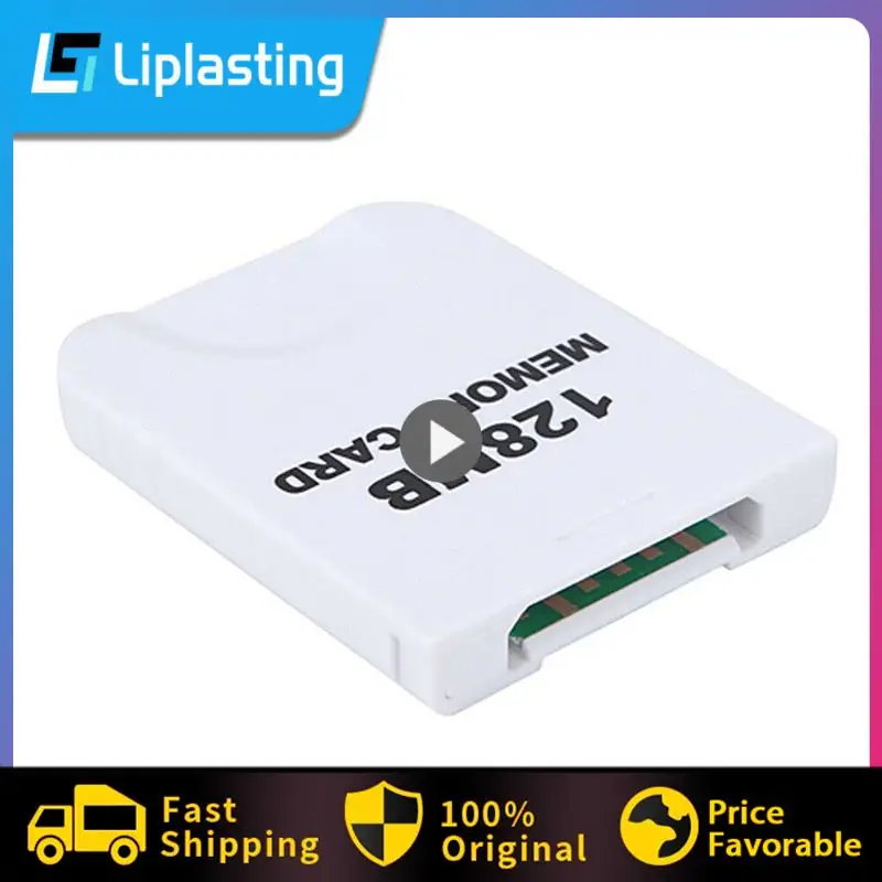 Pratica Scheda Di Memoria Per Wii Gamecube Gc Ngc Game White New Wii Memory Card (Progettata Per I Giochi)