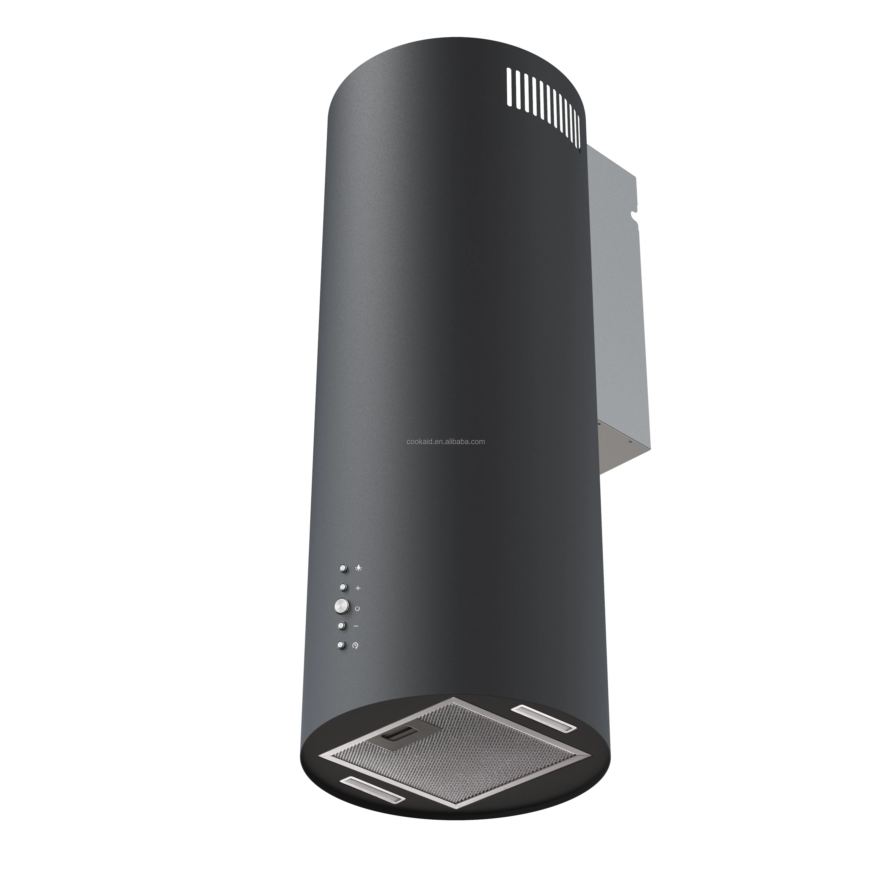 35cm wall mounted round tube Slim cooker hood 2