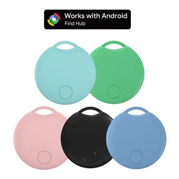 Il localizzatore GPS Bluetooth intelligente funziona con Android Google Trova hub Key Finder Localizzatore di animali Smart Tag per telefoni Xiaomi Samsung Vivo
