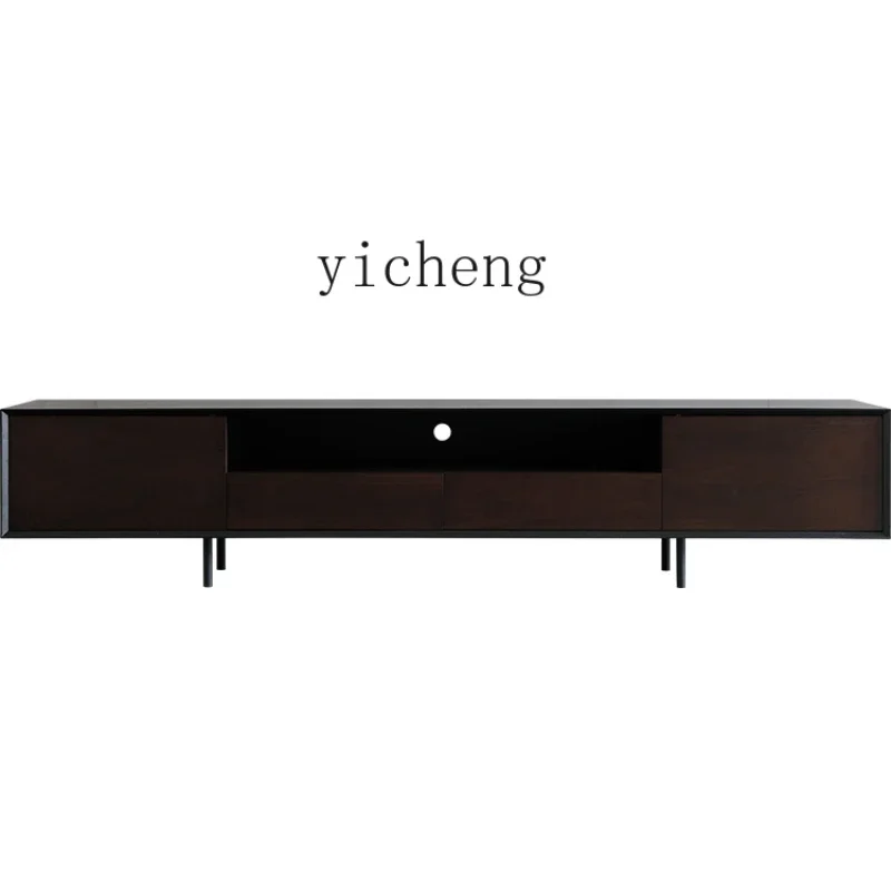 

ZK TV Cabinet and Tea Table Combination Simple Modern Small Apartment High TV Stand Customization