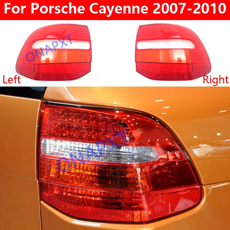 

For Porsche Cayenne 2007 2008 2009 2010 Rear Taillamp Cover Lamp Taillight Lampshade Tail Light Case Shade Shell Back Lens Cap