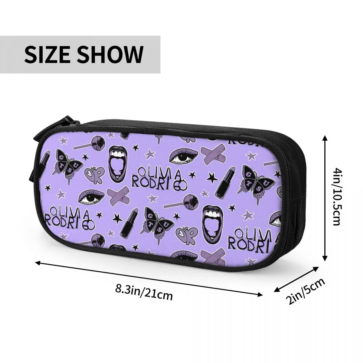 Spill Ur Guts Vampire Sour Olivias Pencil Cases Pencilcases Pen for Girl Boy Large Storage Bag School Supplies Zipper Stationery