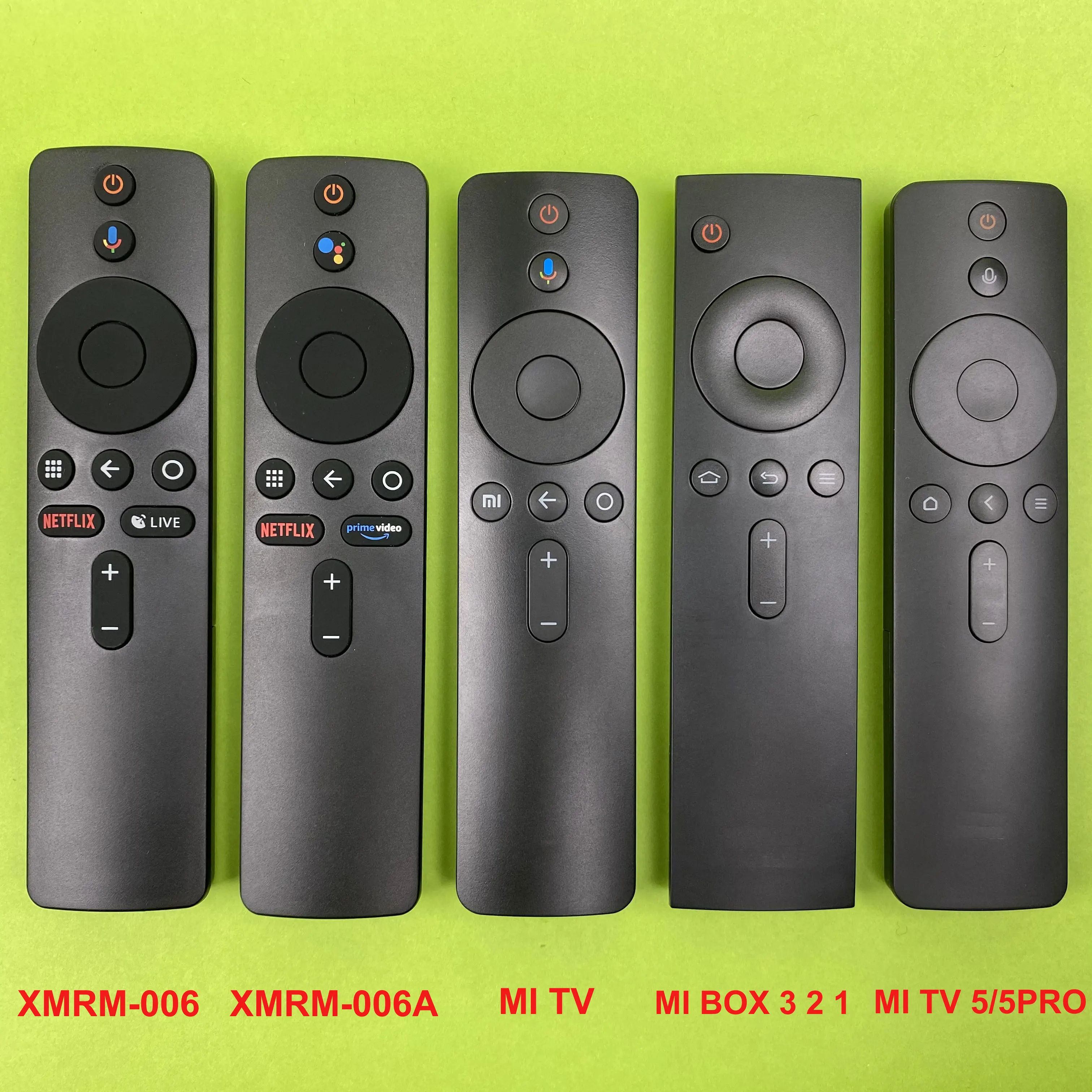 Mando a distancia para Xiaomi MI TV Stick Box S, XMRM-006B, asistente de  voz de Google, Prime Video, nuevo - AliExpress