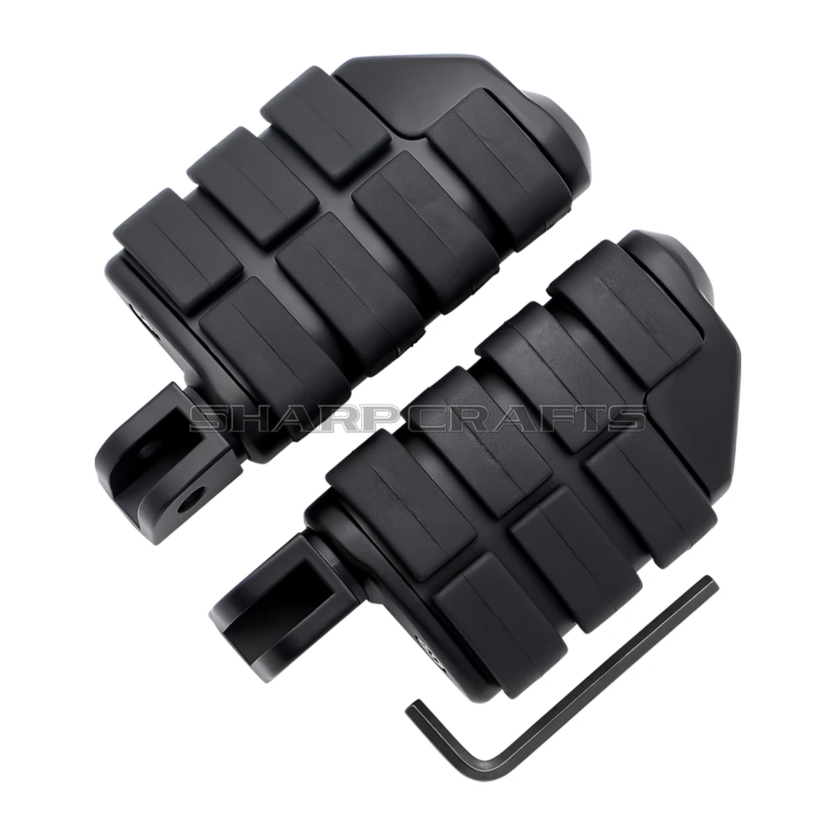 Motorcycle Footrests Front Driver Rider Rubber Foot Pegs Footpegs Suzuki Boulevard M109R M90 C50 M50 Volusia 800 footboards