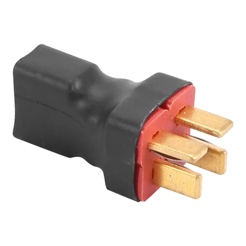 Remote Control Car Accessories Dual Battery Connector T-Shaped Adapter With Fixing Strap For XLH 9125 RC Replacement Parts
