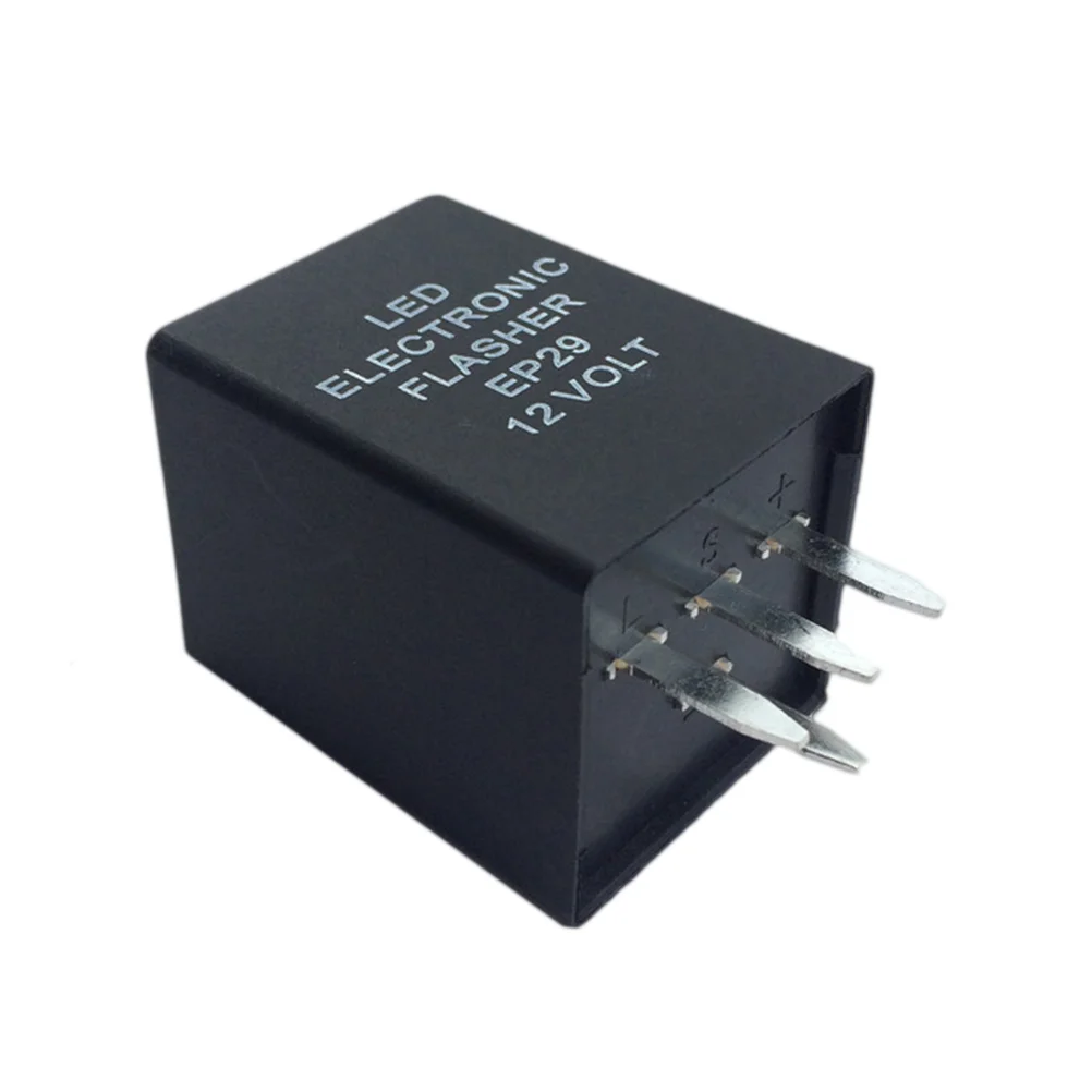 

Car Pin LED Flasher Decoder Relay Equalizer Car Supplies 12V Flasher Relay For Turn Signal Blinker Light A20