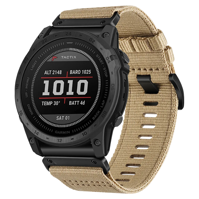 22mm 26mm nylon Quick Release Watch Straps For Garmin Fenix 7 7X Delta Bravo Epix Pro Gen 2 (51mm) MK1 MK2 Tactix7 Pro Bracelets
