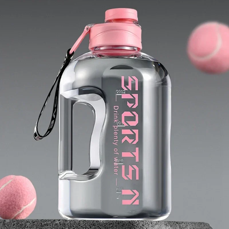 Sports Bottle 1.7L/2.7L Sports Water Bottle Gym Cycling Cup Portable Large Capacity Water Bottle For Fitness Camping Men Kettle