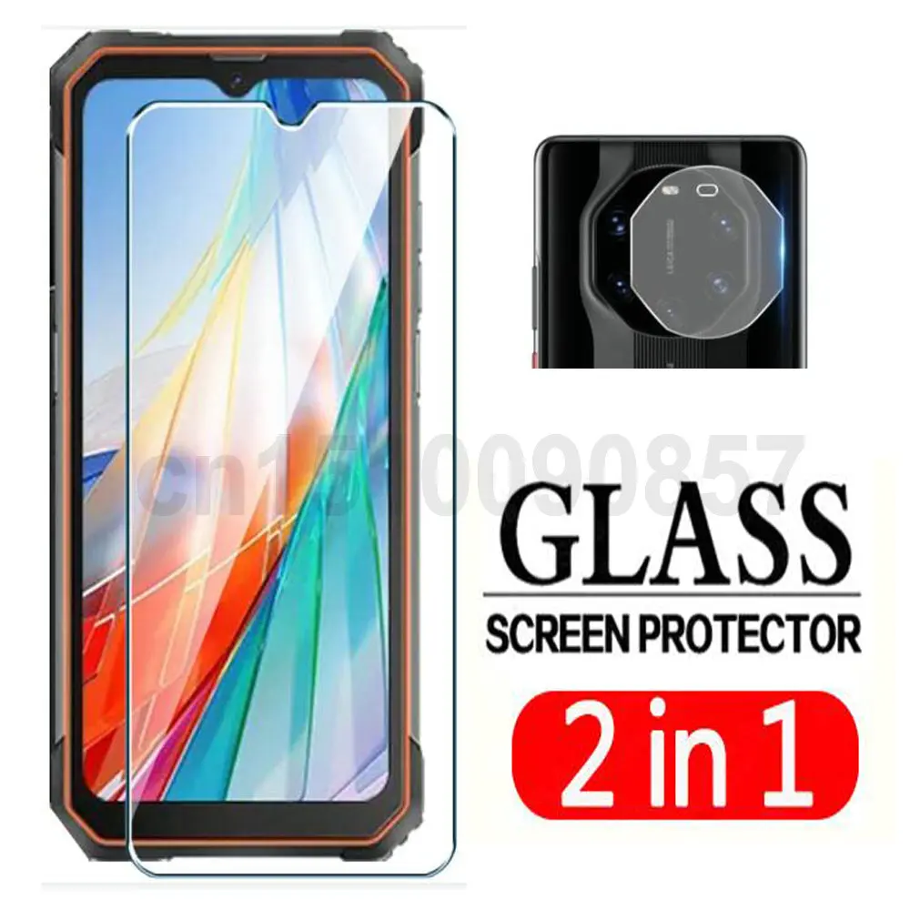 Premium 2.5D Tempered Glass Screen Protector with Soft TPU Case and Camera Film