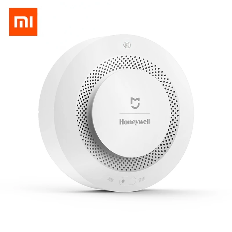 90% Nuovo Rilevatore Di Fumo Intelligente Xiaomi Zigbee Compatibile Con Monitor Di Allarme Antincendio Telecomando Sensore Di Avviso Sonoro Senza Scat
