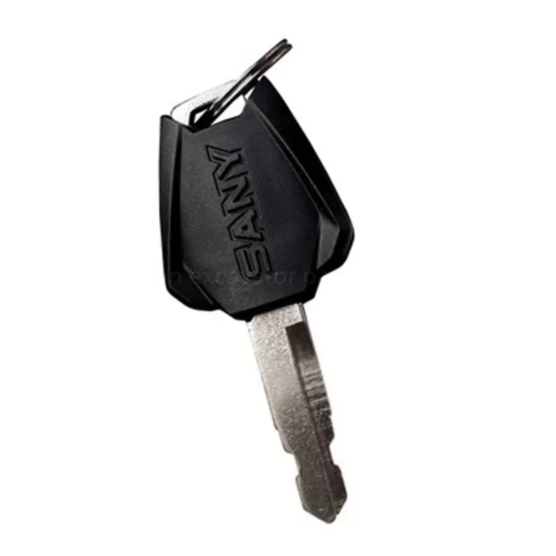 Ignition Start Key 1PC Ignition Start Key For SANY Excavator SY16/35/55C/60/65/75/135/155/215/235/285/365