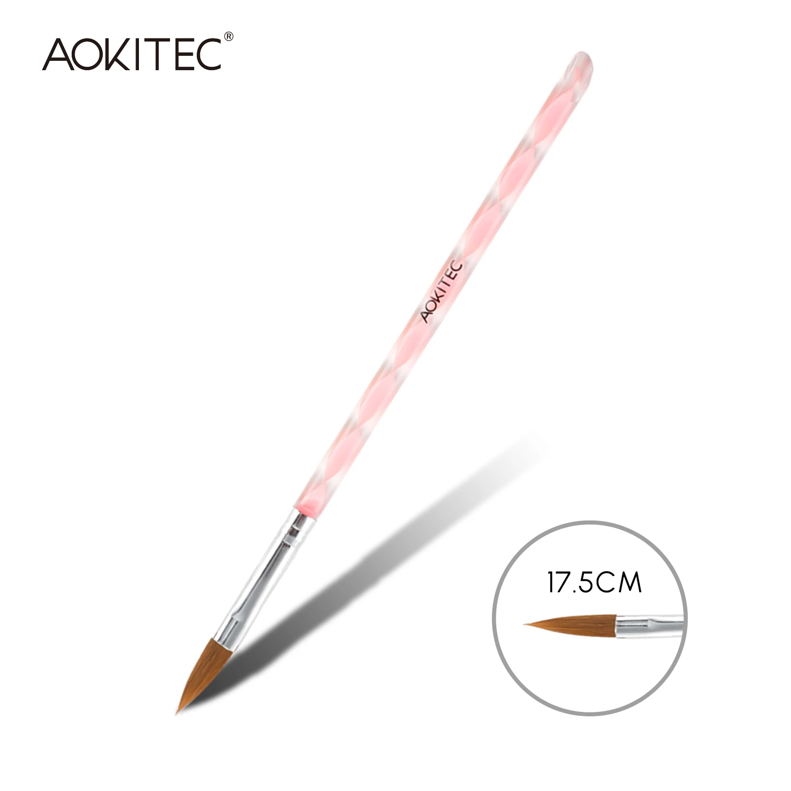 AokitecNailArtBrushSet5PcsUVGelPolishNailArtExtension