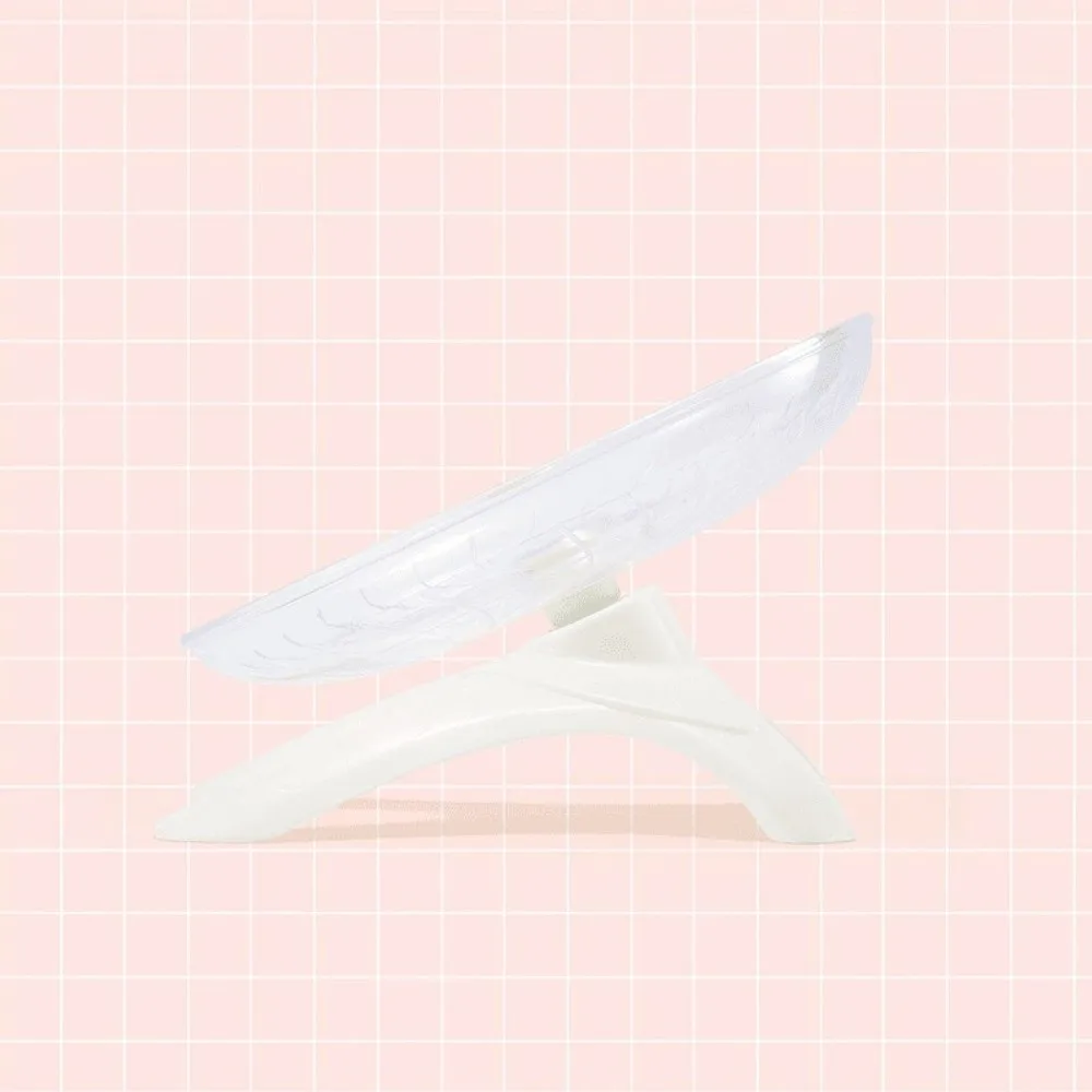 Transparent Hamster Flying Wheel Quiet Operation Plastic Exercise Squirrel Wheel Steel Axle Stable Base Running Disc Toy