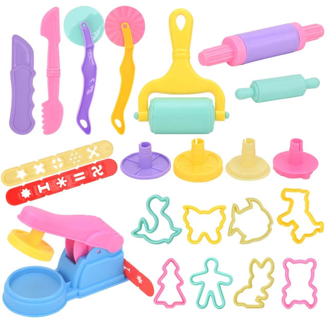 Set of 12 Tools for Plasticine or Dough