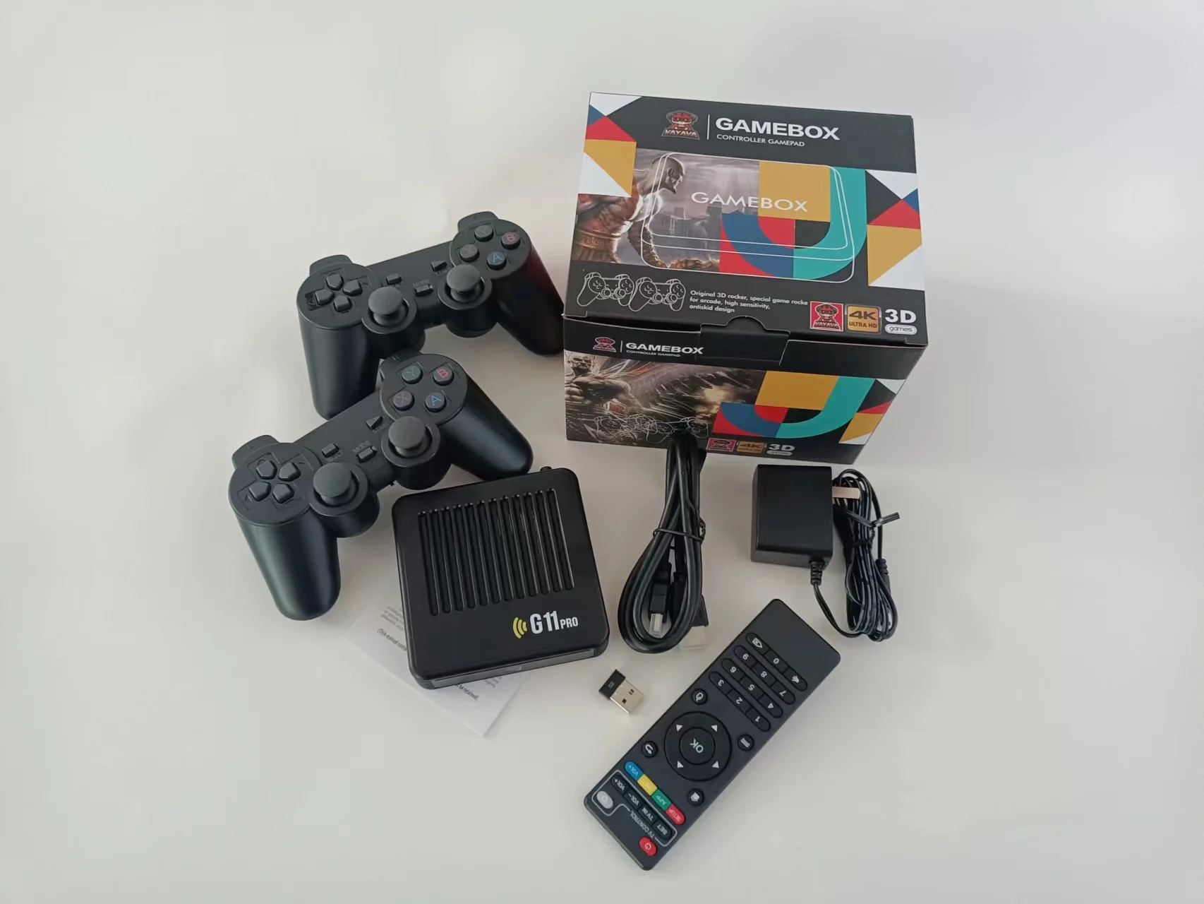 VAYAVATVGameBoxVideoGameConsoleG11ProDoubleWirelessFamily