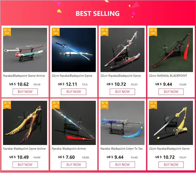 Naraka:Bladepoint Muramasa Katana Game Keychain Swords Butterfly Knife  Katana Justina Gu Weapon Model Boy Gift