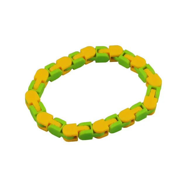 1PCS 24 Grain Fidget Toys Children Adults Puzzle Decompression Toys DIY Bicycle Bracelesory Toy Multi Colors And Multi Fun 6