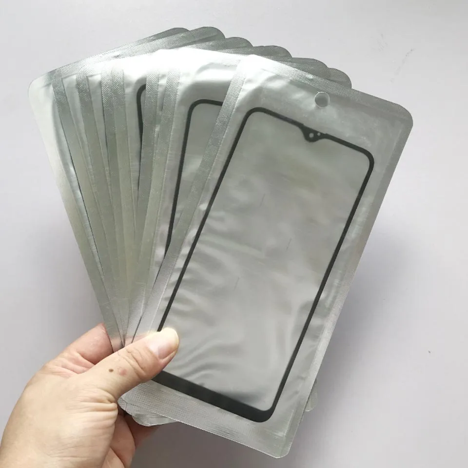 10PcsLot Touch Screen Front Glass LCD Outer Lens With OCA Glue for Samsung Galaxy A12 A13 A23 A33 A53 A73 5G