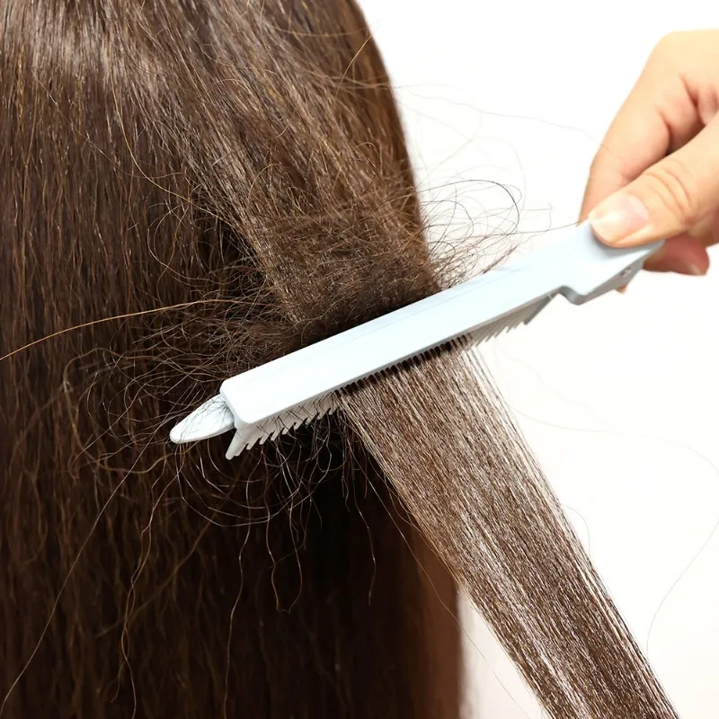 Hair Cutting Comb Tip-tail High-gloss Comb High-gloss Plastic Hair Salon Makeup Brush Stereotypes Comb Tool Weaving 3