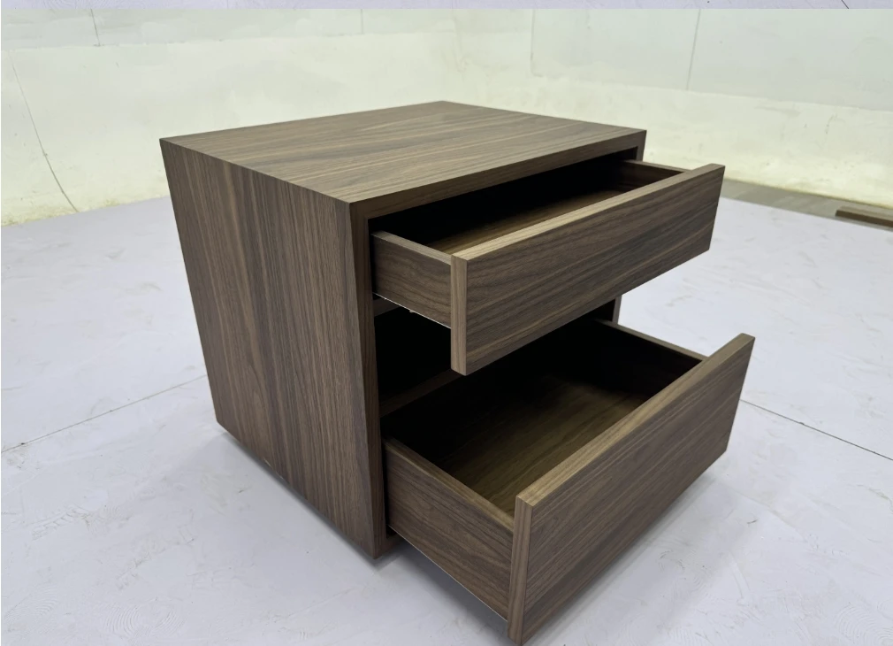 Classical wooden storage cabinet bedside table bedroom storage cabinet bedside small bedroom simple design