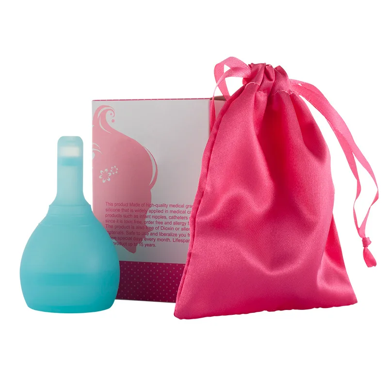 Medical Grade Silicone S L Size Menstrual Cup Feminine Hygiene Menstruelle Moon Period Cup Sterilizer Menstrual for Women