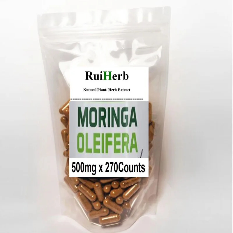 

1PACK -270pcs, Moringa Oleifera LEAF EXTRACT Capsules IMMUNE BOOST