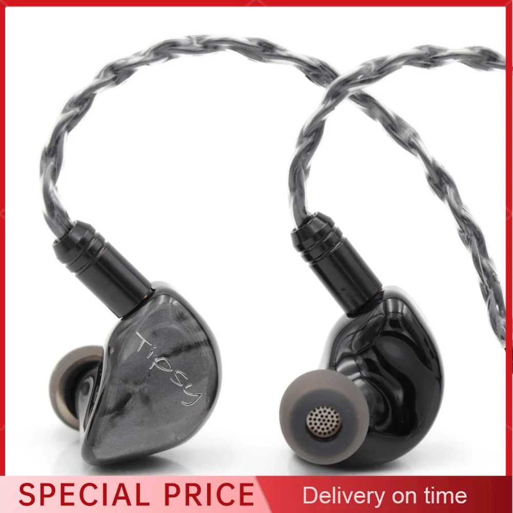 

Tipsy Dunmer Super Bass Headphones DJ Wired Headset Noise Cancelling Hifi Audiophile Music Earphones