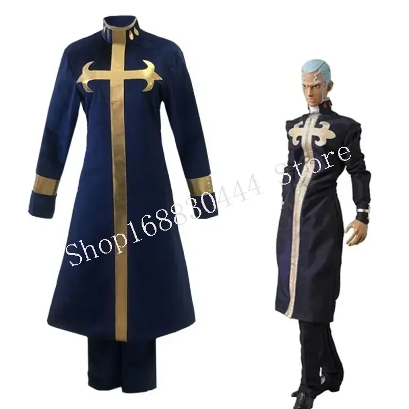 

Унисекс аниме Cos Enrico Pucci Косплей Женская Униформа Наборы костюмов