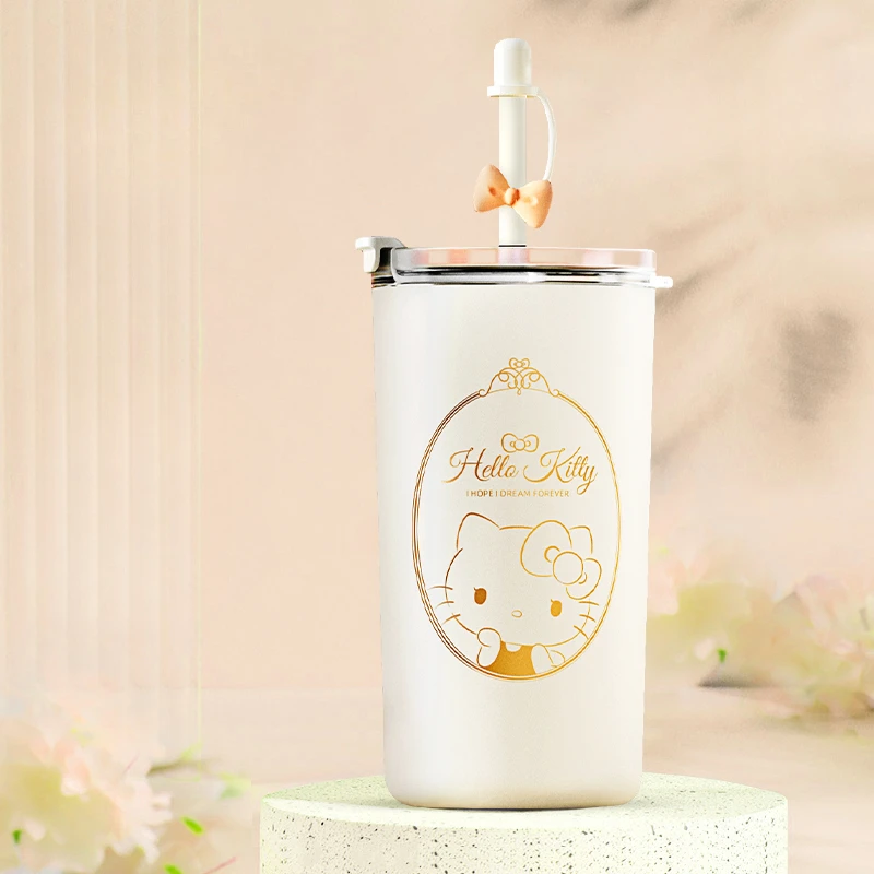 Anime Snoopy Water Cup Kawaii Creativity Student Straw Dormitory Portable  Insulation Mug Card Cover Child Daily Necessities Gift - AliExpress