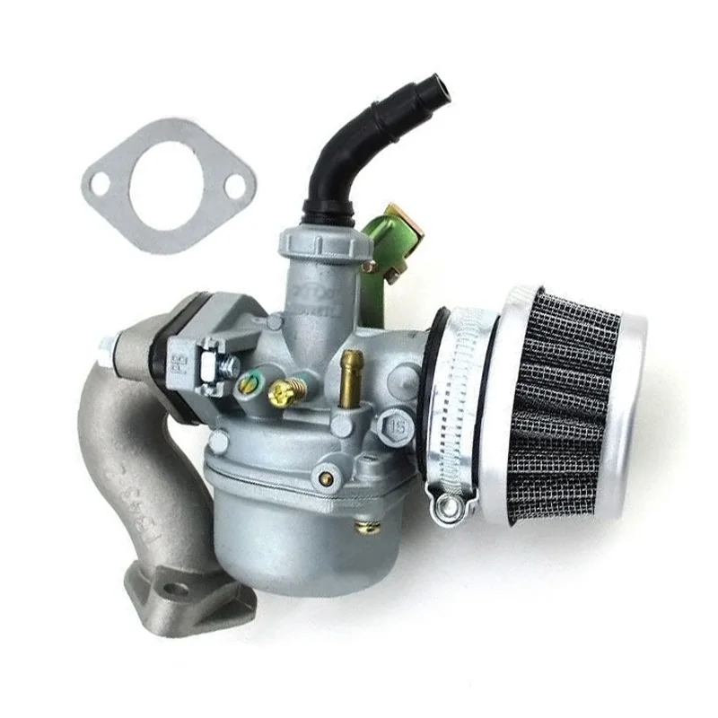 

1 Set Of 19mm PZ19 Lever Carburetor Air Filter Intake Pipe 50CC 90CC 110CC For ATV Go-Kart For Sunl High Quality Go-Kart Parts