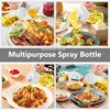2in1 Kitchen Oil Sprayer Glass Bottle for Cooking Anti-leakage Olive Oil Bottle for BBQ Air Fryer Salad Steak Kitchen Supplies 6