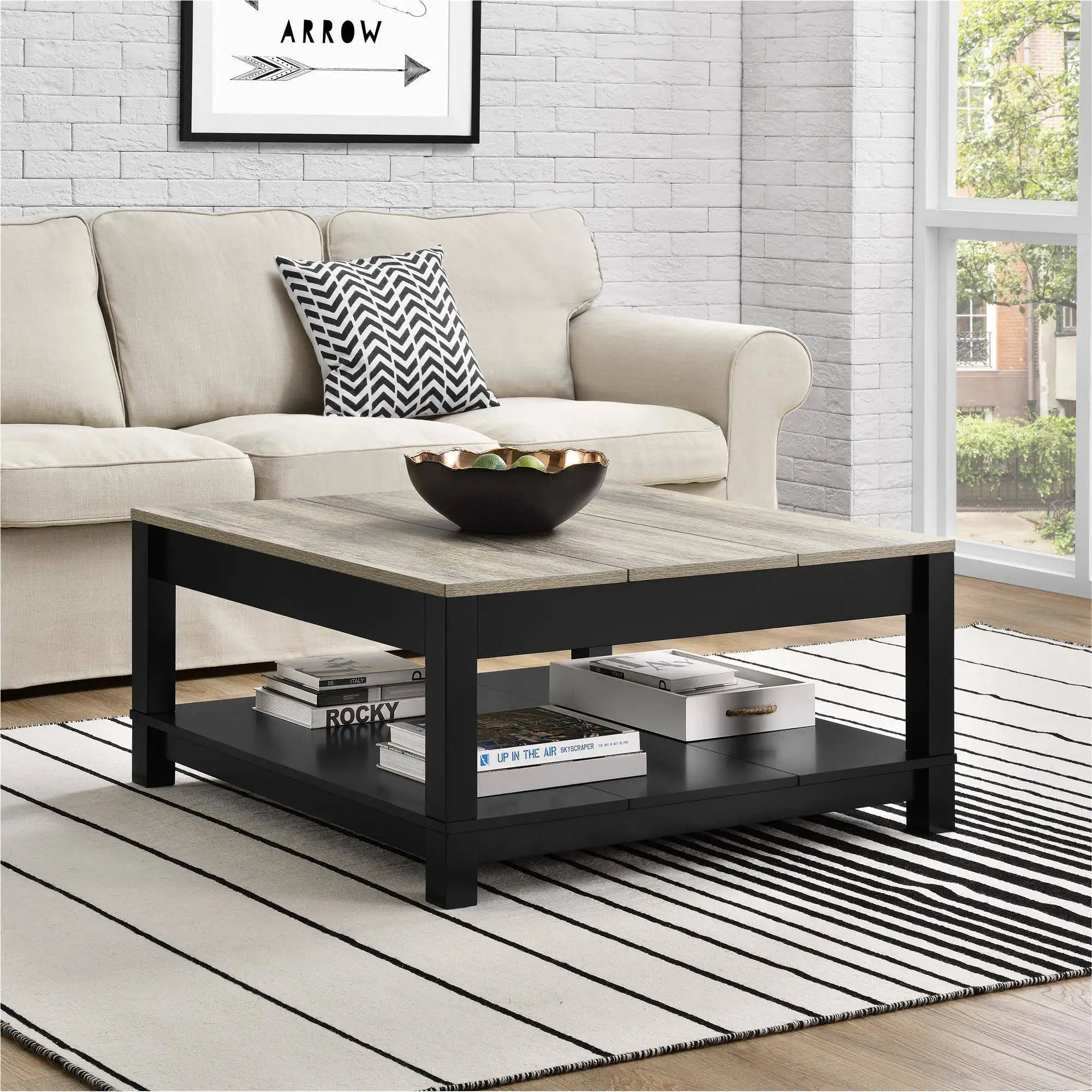 

Better Homes & Gardens Langley Bay Coffee Table, Black