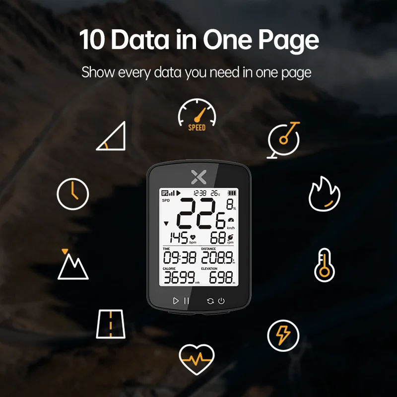 G2 Review Bike Computer With Cadence And Speed XOSS G+ Gen2 GPS