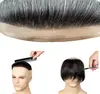 Toupee for Men Hair Pieces Soft Swiss Lace Replacement System for Men Hair Prosthesis for Men Natural Hair Pieces 4