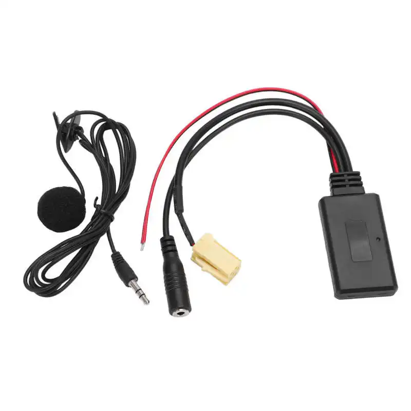 Car Bluetooth AUX in Module Practical Car Handsfree Microphone for
