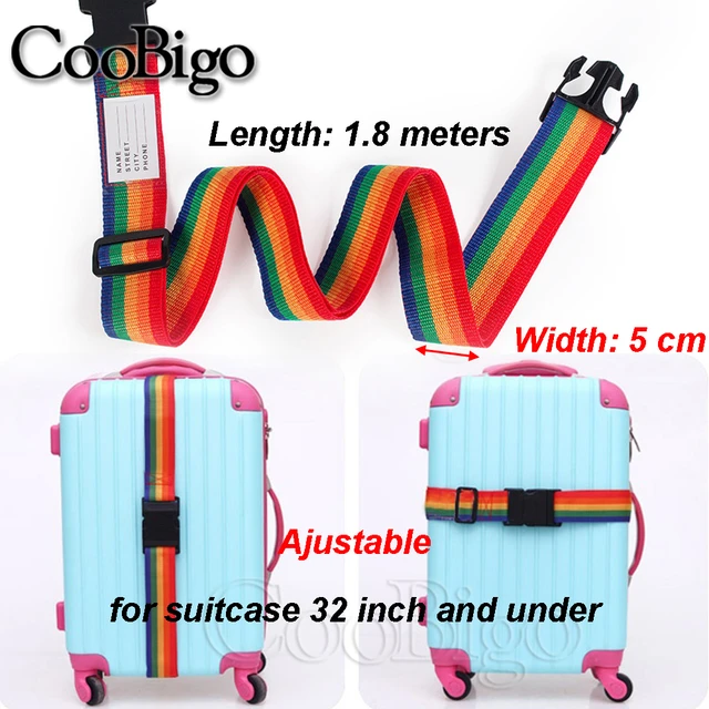 Set de Sangles de bagages - Sangle de valise - Voyages - Ceinture