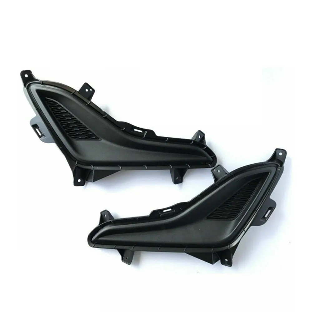 thumbnail interactive-video image 1 of ATUOTPO Front Bumper Tow Hook Cover For Hyundai Elantra 2014-2016 - Black Plastic Replacement #865883X700 1 of 10