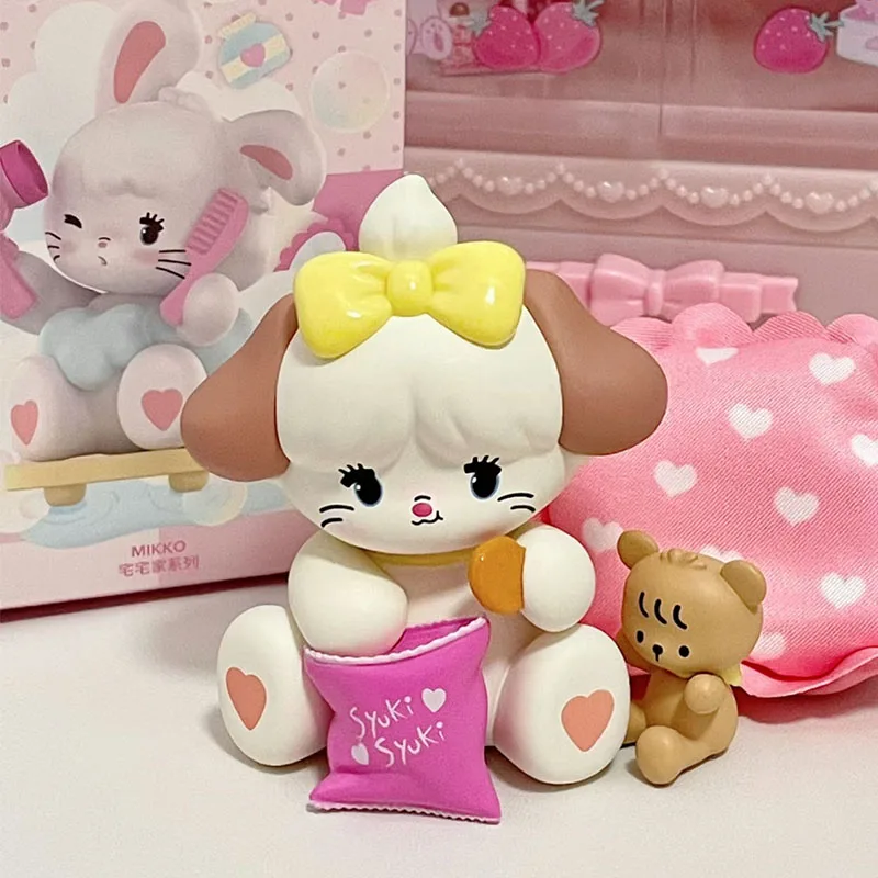 未開封 mikko ブラインドボックス Stay At  BOX Mikko Stay At Home Series Blind Box Toys Mystery Box Cute
