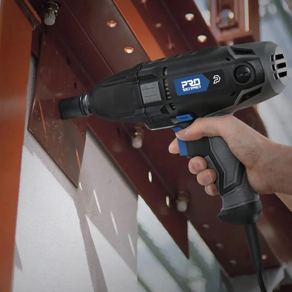 مفتاح ربط كهربائي 1/2 بوصة، 1100 واط، 450 نيوتن مت...