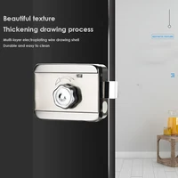 Bluetooth Tuya App Fingerprint Smart Door Lock Gate Password RFID Card Rim Bolt Lock Electronic Door Lock - Image 2