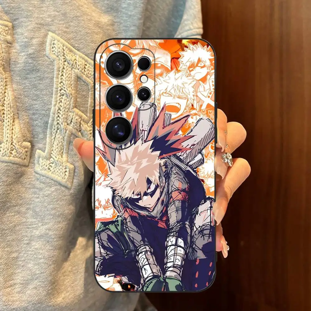 Anime Bakugo Katsuki Phone Case - Vibrant Design
