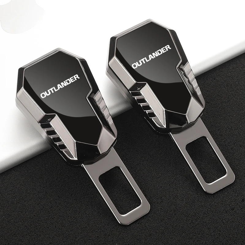 1 pcs Car Seat Belt Clip Extension Plug Metal Seatbelt Extender Accessories for Mitsubishi Outlander